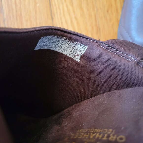 Vionic 9 Brown Leather Slingbacks Comfort Orthaheel CAIRNS - Picture 2 of 9